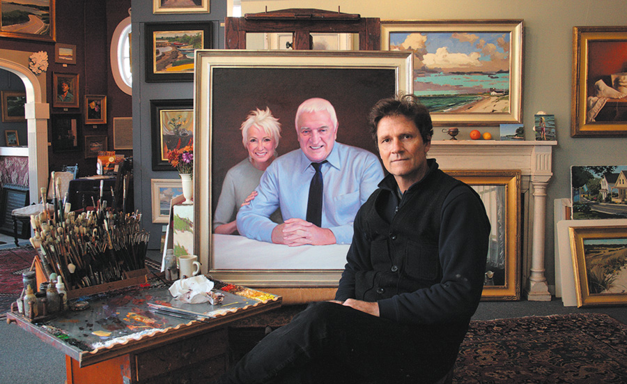 Doug Rugh self-portrait.
